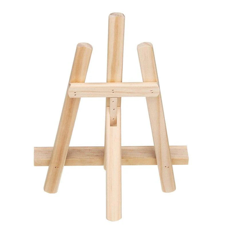 Peinture par numéro Petit chevalet en bois - Pack de 6 – détail toile – Maison Artsen