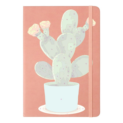 Carnet à peindre par numéro Cactus en Fleurs, vue 9, Maison Artsen