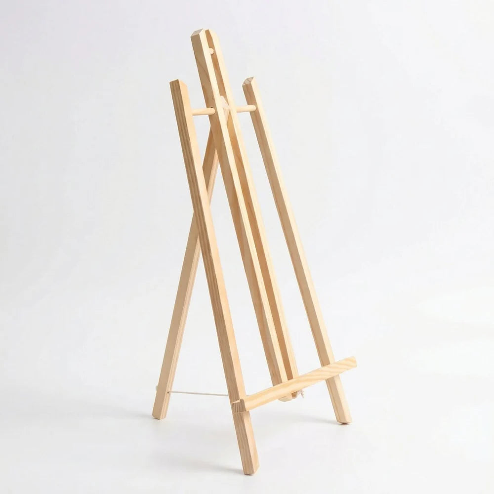 Chevalet de table pliable – Bois 27 × 50 cm