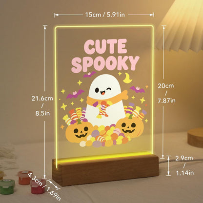 Lampe à peindre par numéro Petit Fantôme Gourmand, vue 5, Maison Artsen