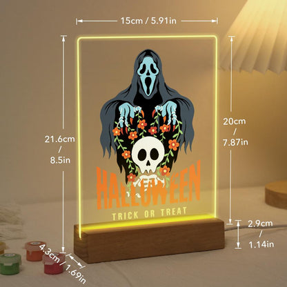 Lampe à peindre par numéro Spectre aux Fleurs, vue 5, Maison Artsen