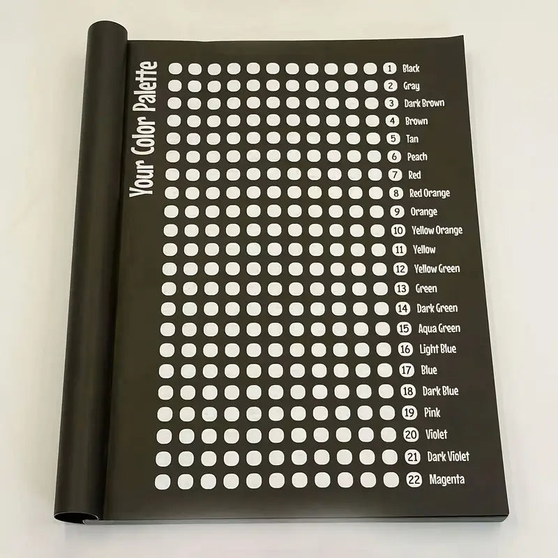 Livre de coloriage par numéro Mosaïques Cachées, vue 7, Maison Artsen