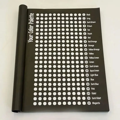 Livre de coloriage par numéro Mosaïques Cachées, vue 7, Maison Artsen