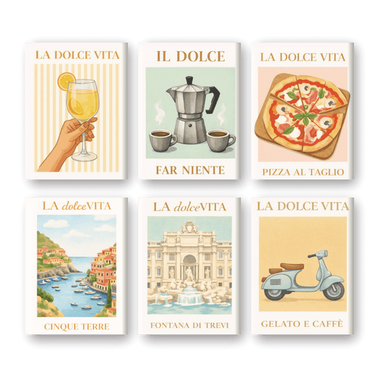Coffret “Bella Italia” – 6 peintures par numéro