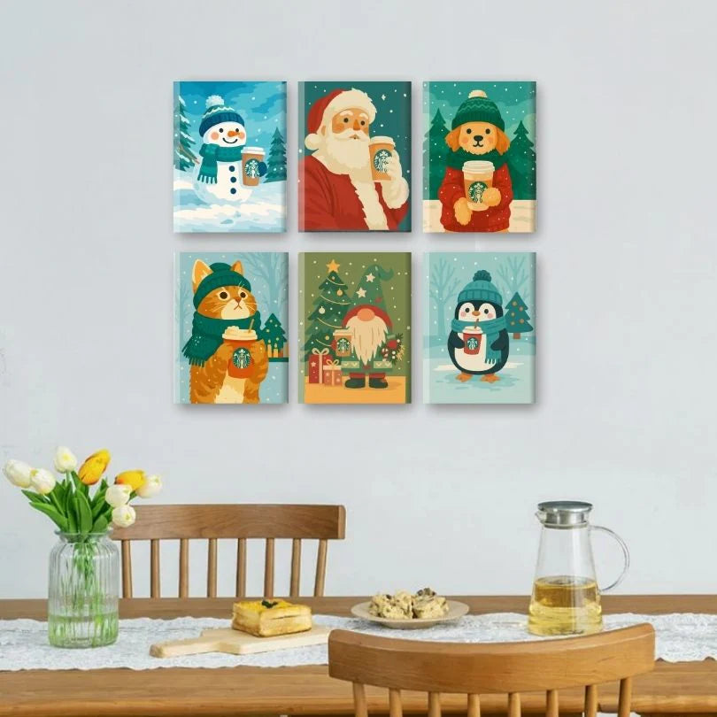 Coffret « Mignonnette » - 6 peintures