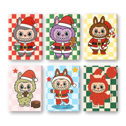 Coffret « Mimi-grims » - 6 peintures
