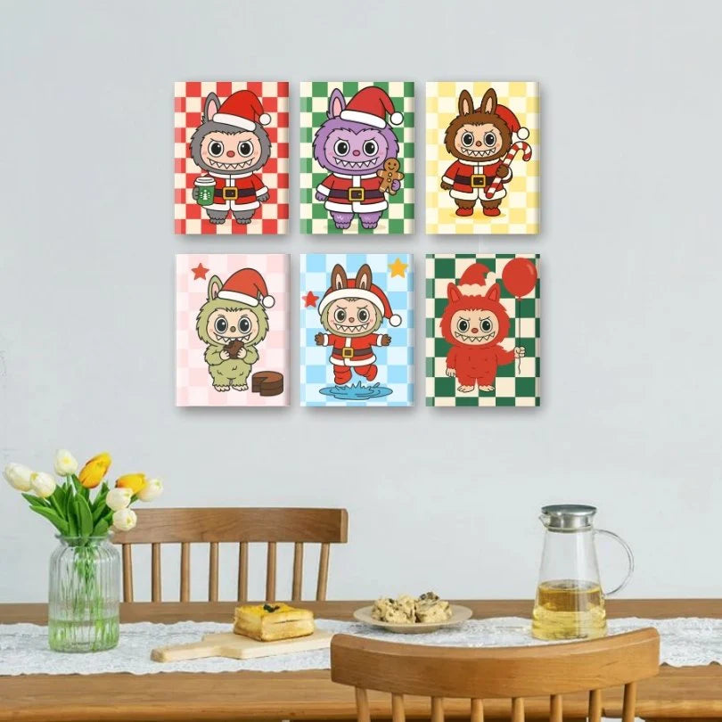 Coffret « Mimi-grims » - 6 peintures
