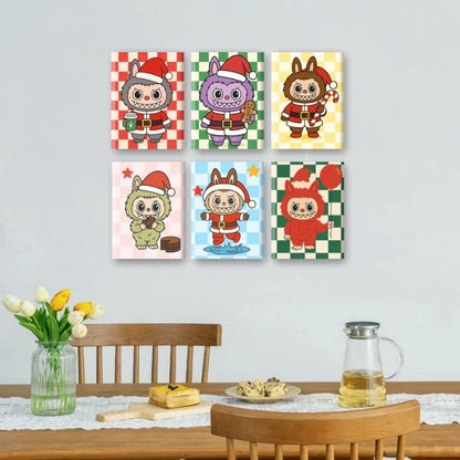 Coffret « Mimi-grims » - 6 peintures