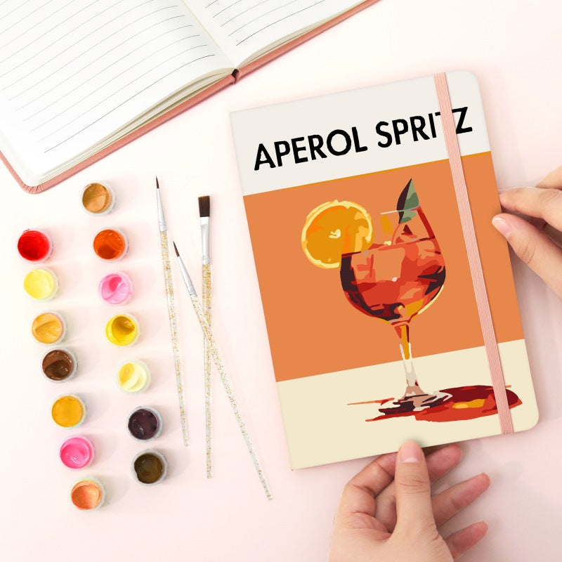 Carnet à peindre par numéro L'Heure du Cocktail, vue 6, Maison Artsen