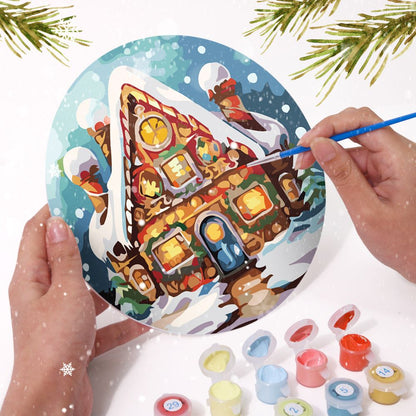 Sets de table à peindre par numéro Noël Douillet, vue 9, Maison Artsen