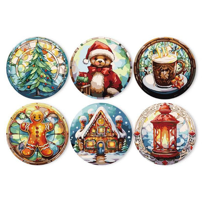 Sets de table à peindre par numéro Noël Douillet, vue 2, Maison Artsen