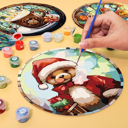 Sets de table à peindre par numéro Noël Douillet, vue 8, Maison Artsen