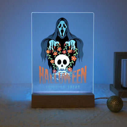 Lampe à peindre par numéro Spectre aux Fleurs, vue 3, Maison Artsen