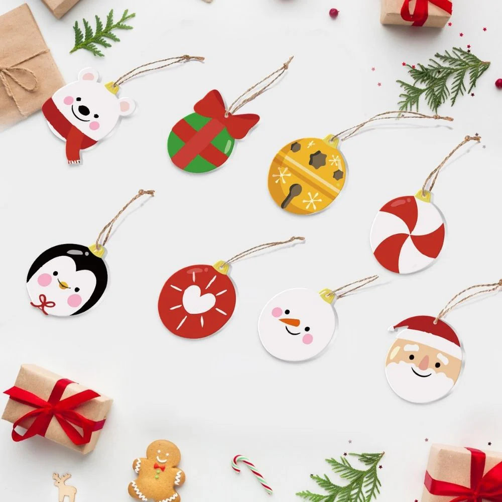 Coffret 6 peintures par numéro Marché de Noël – pour un Noël magique – Maison Artsen