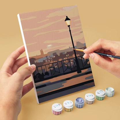 Coffret “Balade à Paris” – 6 peintures par numéro