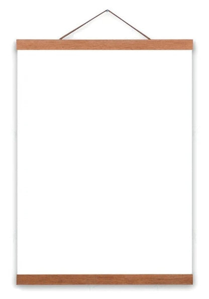 Cadre magnétique bois naturel – Maison Artsen