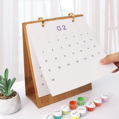 Calendrier 2027 peinture par numéro Fleurs du Jardin, Maison Artsen – vue 13