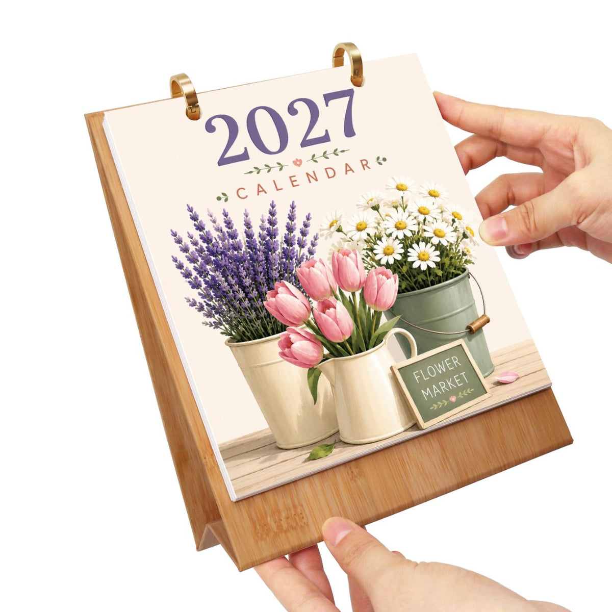 Calendrier 2027 peinture par numéro Marché aux Fleurs, Maison Artsen – vue 15