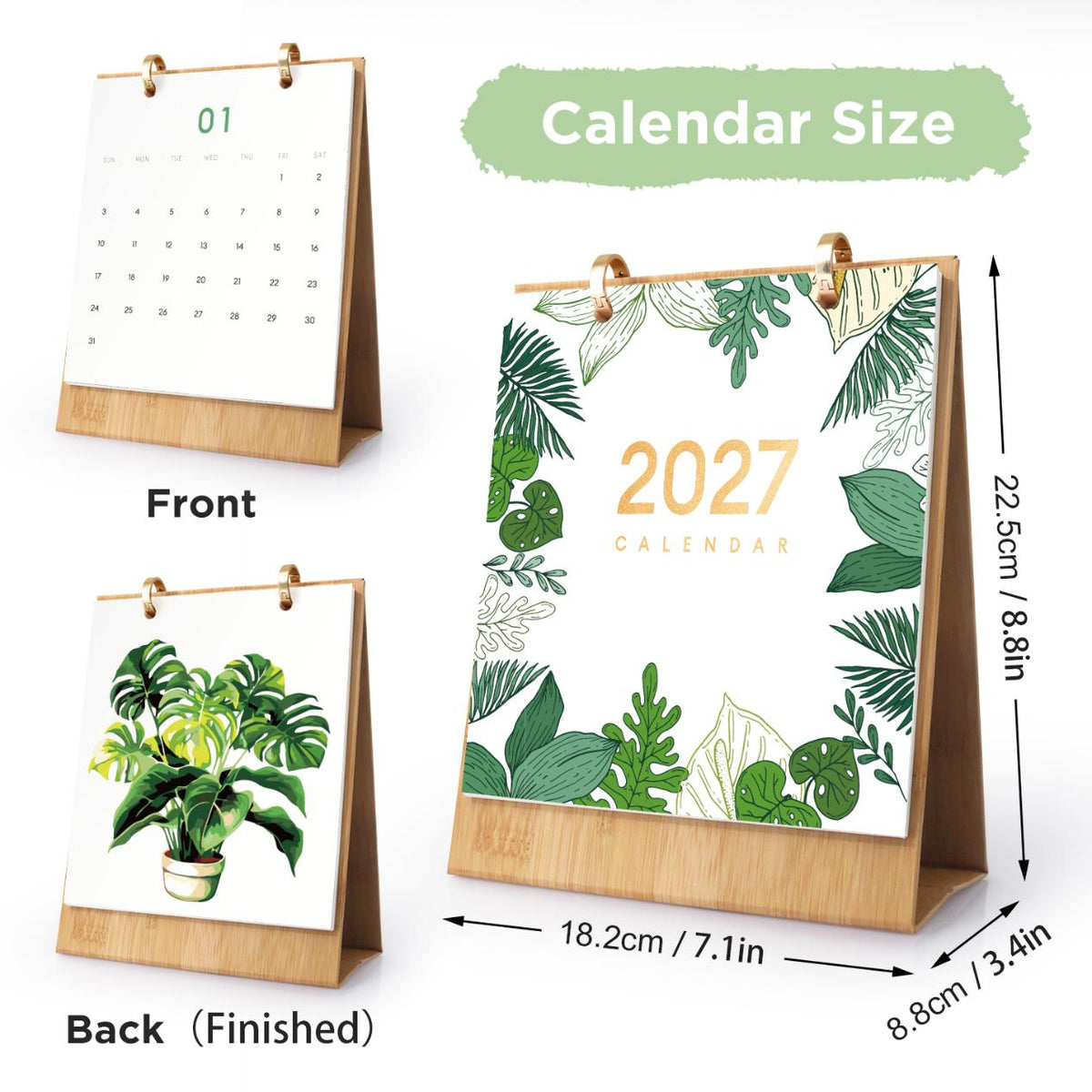 Calendrier 2027 peinture par numéro Plantes d'Intérieur, Maison Artsen – vue 7