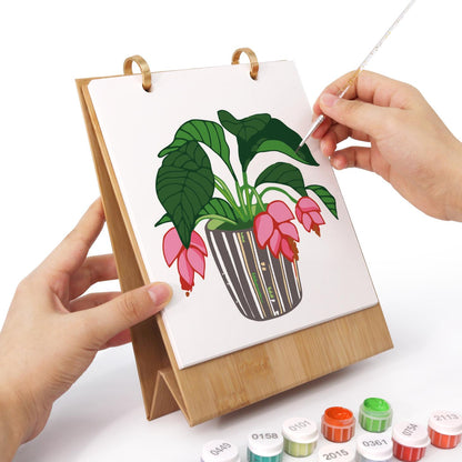 Calendrier 2027 peinture par numéro Plantes d'Intérieur, Maison Artsen – vue 10