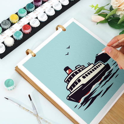 Calendrier 2027 peinture par numéro Voyages d'Antan, Maison Artsen – vue 8