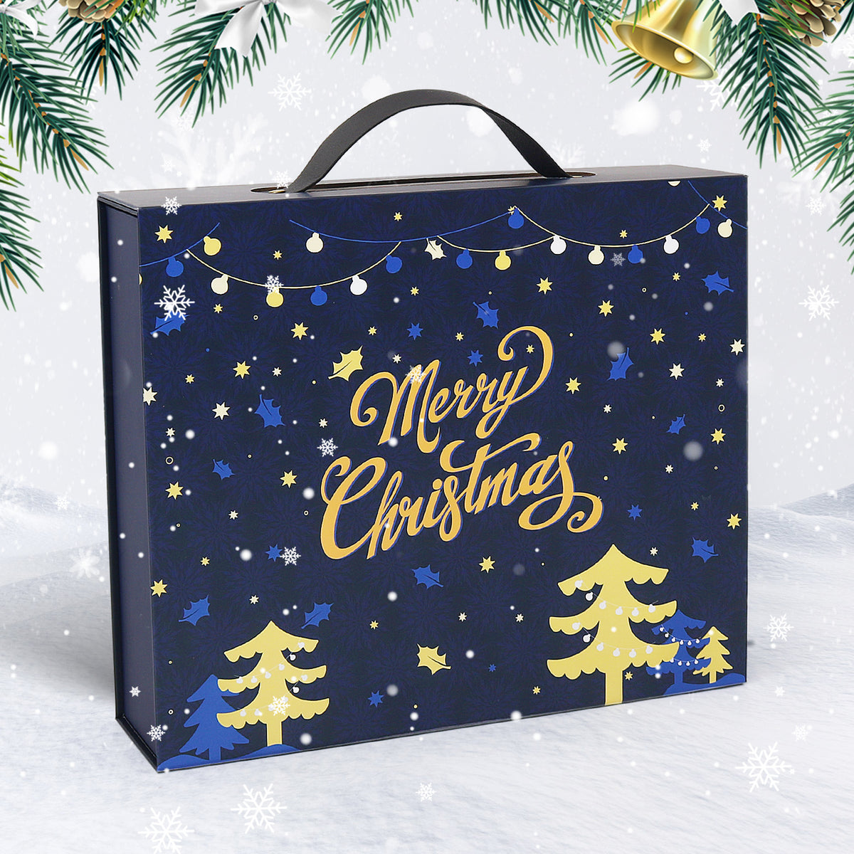 Calendrier de l'Avent Diamond painting Sapins Dorés Maison Artsen, 24 surprises – vue 1
