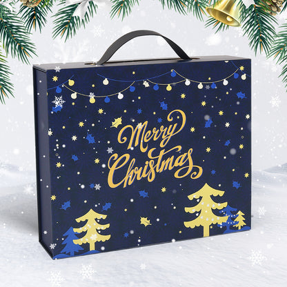 Calendrier de l'Avent Diamond painting Sapins Dorés Maison Artsen, 24 surprises – vue 1
