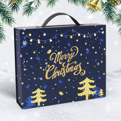 Calendrier de l'Avent Diamond painting Sapins Dorés Maison Artsen, 24 surprises – vue 1