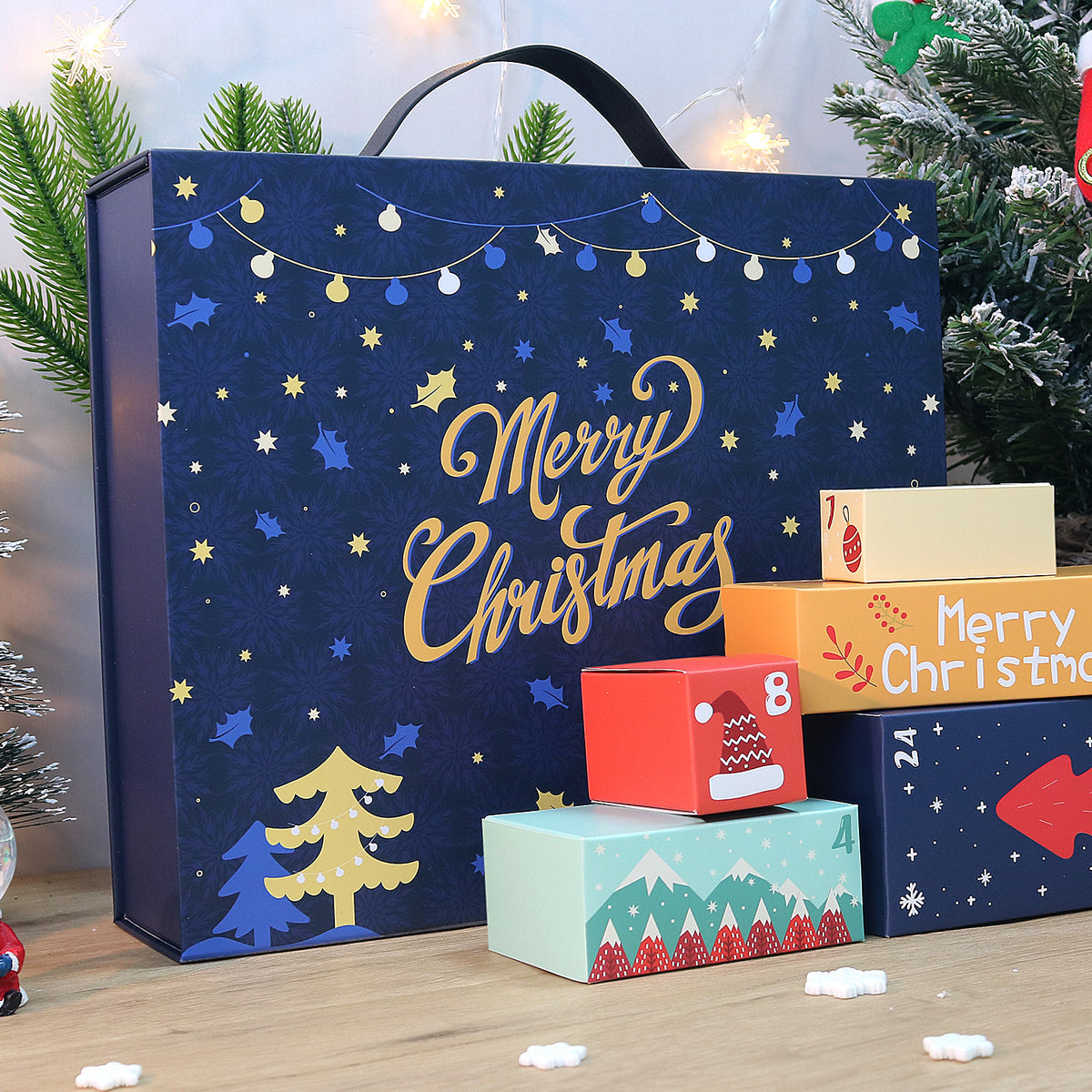 Calendrier de l'Avent Diamond painting Sapins Dorés Maison Artsen, 24 surprises – vue 8