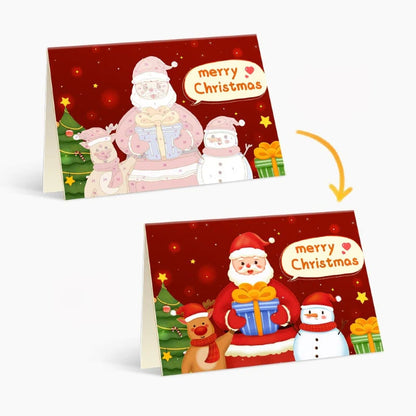 Cartes de Noël à Peindre – Série 1