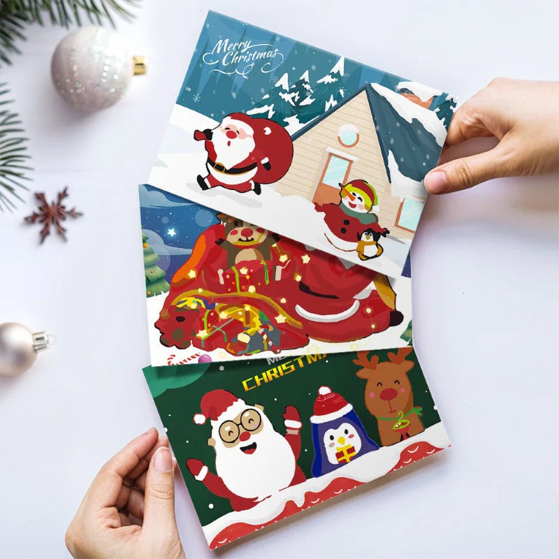 Cartes de Noël à Peindre – Série 3