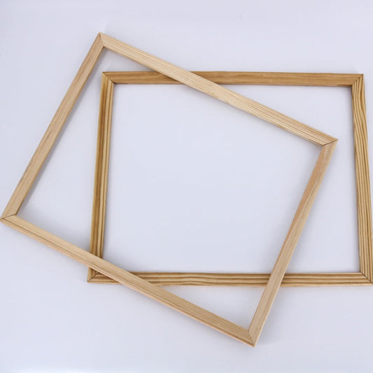 Châssis en bois seul pour toile peinture par numéro – deux châssis assemblés – Maison Artsen