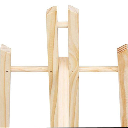 Chevalet de table pliable – Bois 27 × 50 cm