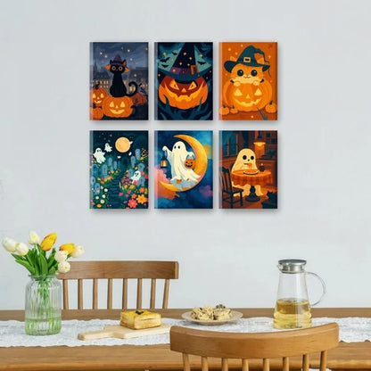 Coffret “Citrouillum Leviosa” – 6 peintures par numéro