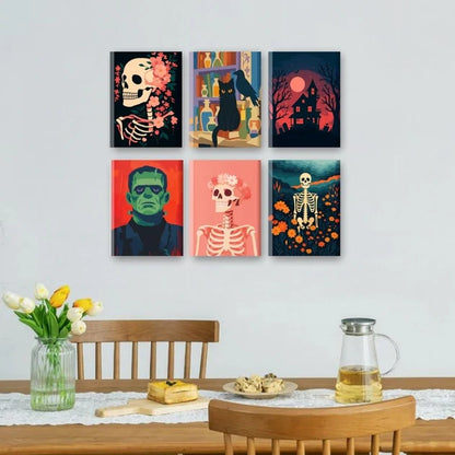 Coffret “Halloween Spirit” – 6 peintures par numéro