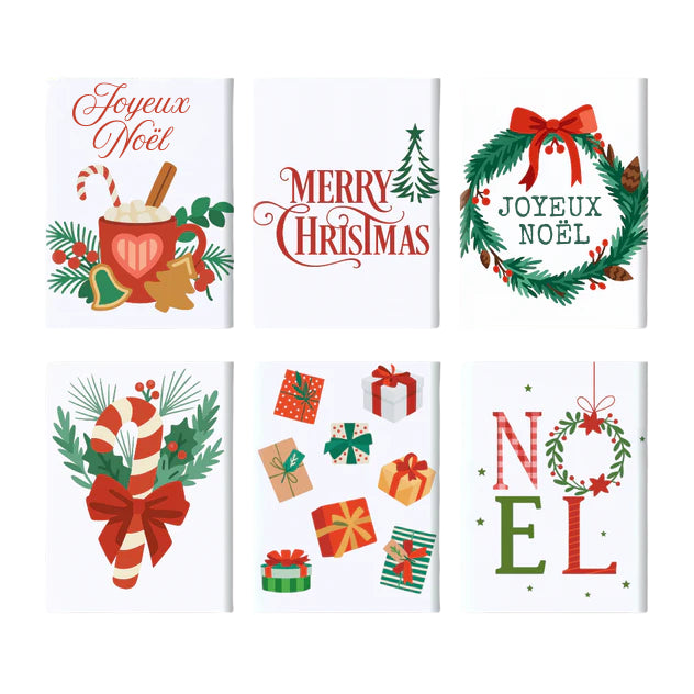 Coffret de 6 peintures par numéro “La belle saison”