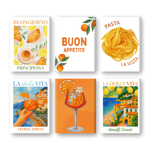 Coffret “Miaaam” – 6 peintures par numéro