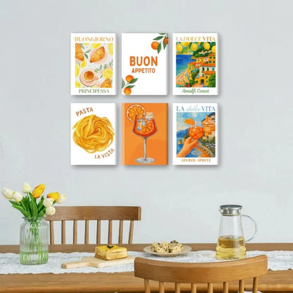 Coffret “Miaaam” – 6 peintures par numéro