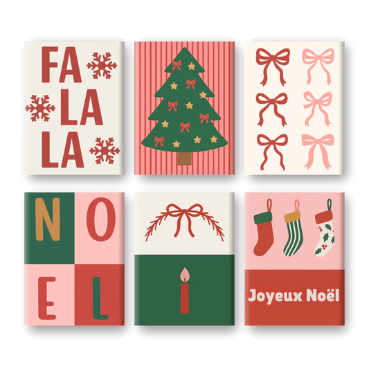 Coffret de 6 peintures par numéro “NOËL”