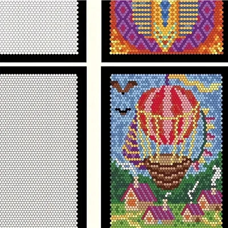 Livre de coloriage par numéro Mosaïques Cachées, vue 5, Maison Artsen