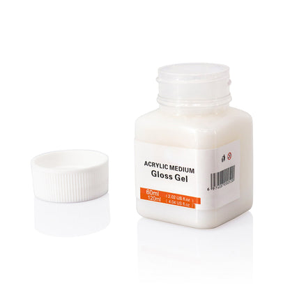 Gel médium acrylique brillant – 60 ml ou 120 ml – Maison Artsen