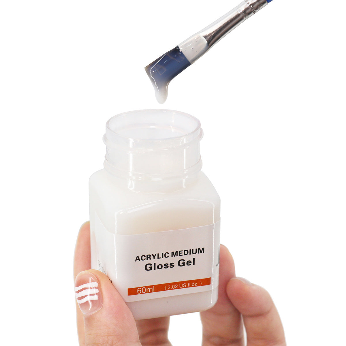 Gel médium acrylique brillant – 60 ml ou 120 ml – Maison Artsen