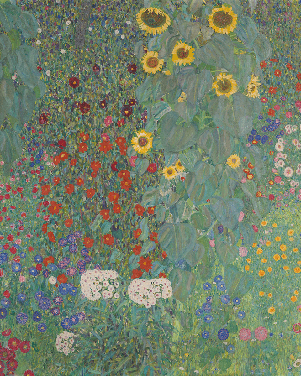 Peinture par numéro adulte Jardin de Campagne Fleuri, visuel complet du design sur toile, Maison Artsen