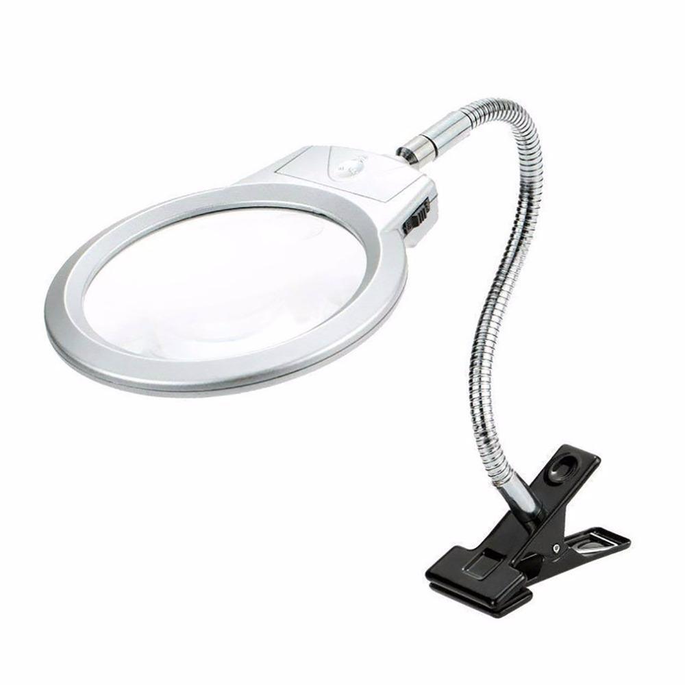 Loupe éclairante LED – Grossissement 5x et 11x – Maison Artsen