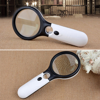 Loupe à main avec éclairage LED – Précision – Maison Artsen