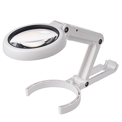 Loupe pliable LED, support déplié – Maison Artsen