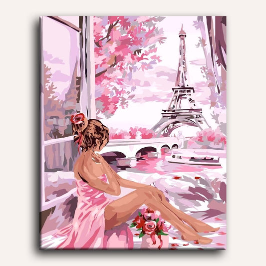 Rêve de Roses - Peinture par numéro Maison Artsen