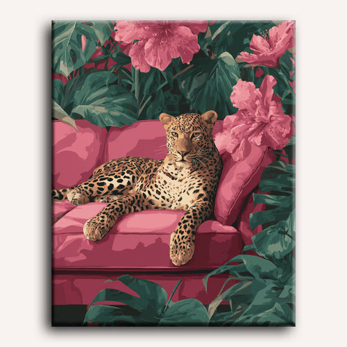 Élégance Sauvage - Peinture par numéro Maison Artsen