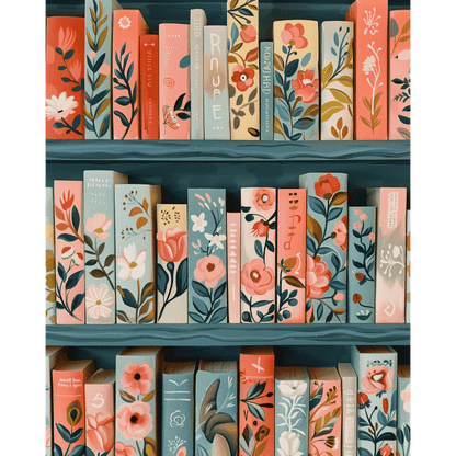 Contes Floraux - Tableau peinture par numéro