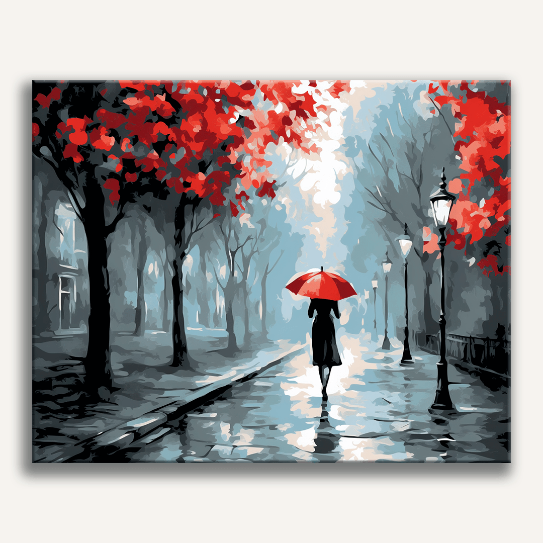 Peinture par numéro Solitude d'automne - Maison Artsen